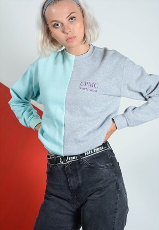 VINTAGE REWORK SPLIT SWEATSHIRT