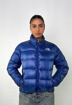 Light Blue y2ks The North Face 700 Series Puffer Jacket Coat