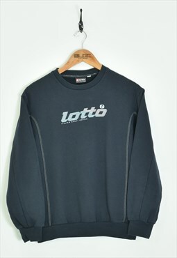 Vintage Lotto Sweatshirt Blue XSmall