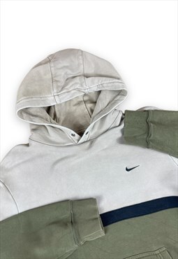 Nike vintage 90s embroidered swoosh logo hoodie