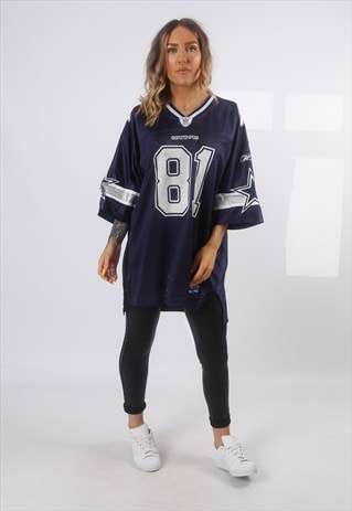 NFL OVERSIZED T-SHIRT SPORT JERSEY TOP FOOTBALL 14 - 16 B72K