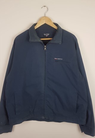 VINTAGE RALPH LAUREN POLO JEANS HARRINGTON JACKET BLUE