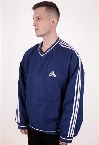 90S VINTAGE ADIDAS SHELL SWEATSHIRT AA8975