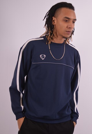 VINTAGE NIKE SWEATSHIRT JUMPER NAVY BLUE