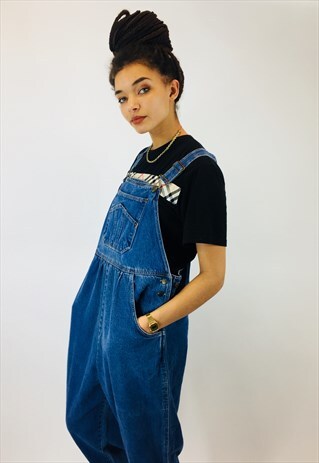 VINTAGE DENIM DUNGAREES