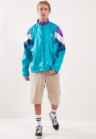 VINTAGE ADIDAS PATTERNED FESTIVAL JACKET