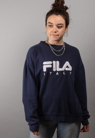 VINTAGE FILA SPELL OUT SWEATSHIRT