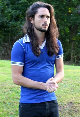 VINTAGE 80S ERIMA SOCCER JERSEY - SMALL