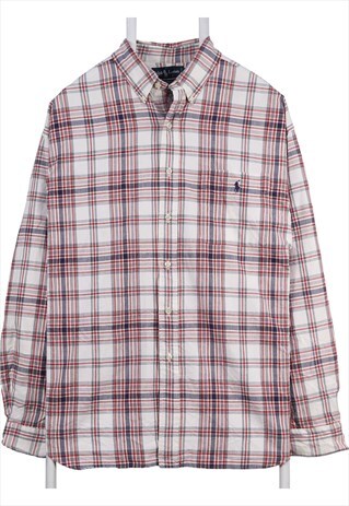 Vintage 90's Ralph Lauren Shirt Blake Long Sleeve Check