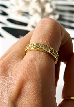 Gold Plated Band Ring
