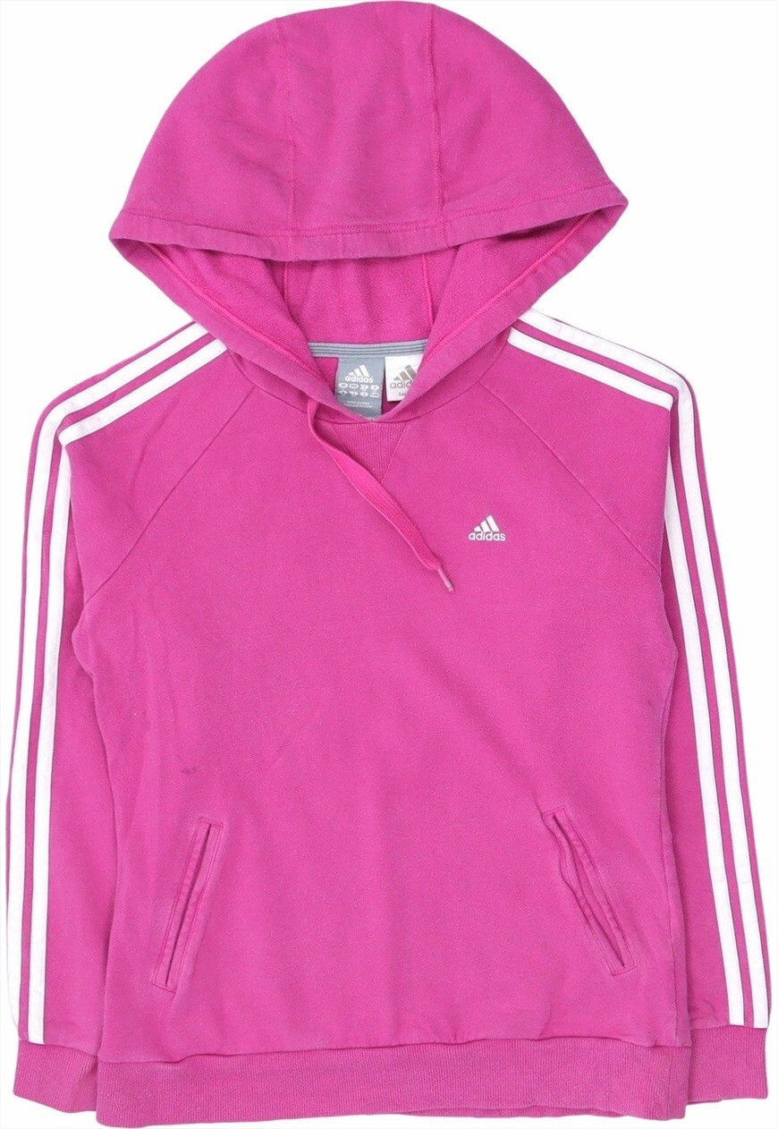 Adidas fashion pink 2025 oversized pullover hoodie