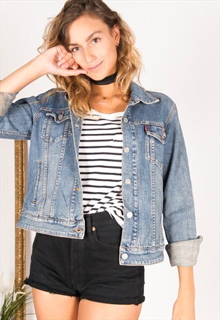 VINTAGE 80S LEVI'S DENIM JACKET / R175