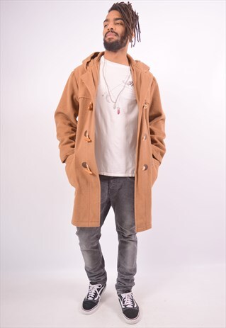 VINTAGE LEVI'S DUFFLE COAT BROWN