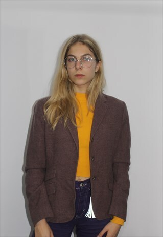VINTAGE 90' OLDSCHOOL PURPLE STRICT JACKET