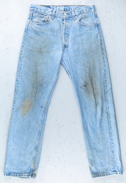 90s Levis 501 Blue Faded Red Tab  Jeans - B3034