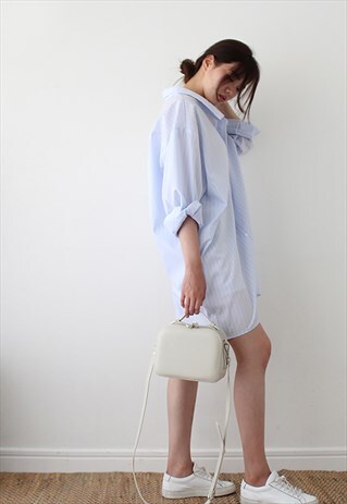 STRIPE SHIRTS DRESS