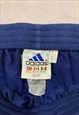 VINTAGE ADIDAS JOGGERS ELASTICATED WAIST TRACK PANTS 