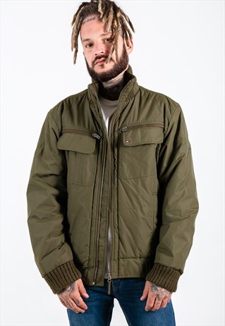 VINTAGE 80S TOMMY HILFIGER CASUAL JACKET / S8994