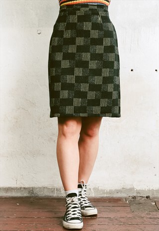 VINTAGE 80S TAILORED SKIRT