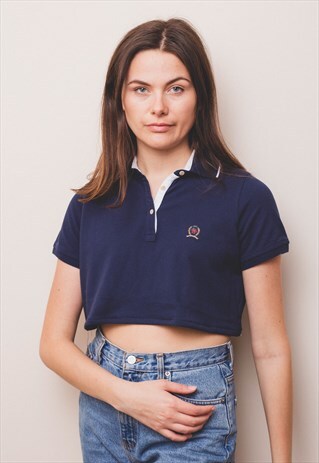 TOMMY HILFIGER CROPPED POLO