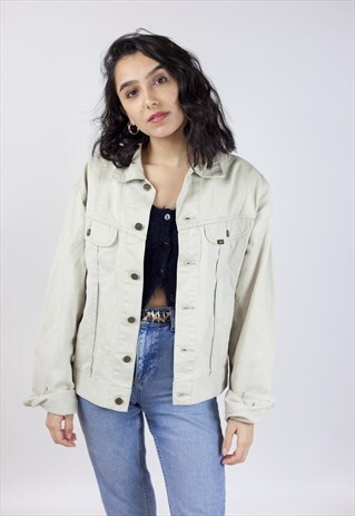 VINTAGE 90'S LEE BEIGE JACKET
