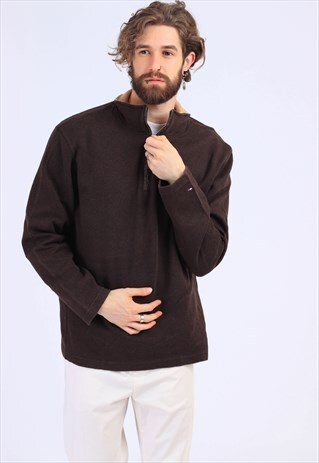 VINTAGE TOMMY HILFIGER 1/4 ZIP SWEATSHIRT