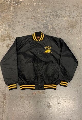 VINTAGE USA VARSITY JACKET BOMBER STYLE COMPANY LOGO