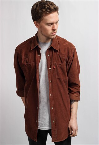 VINTAGE RALPH LAUREN CHAPS CORDUROY SHIRT