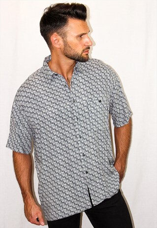 VINTAGE OVERSIZED PRINTED FESTIVAL SHIRT