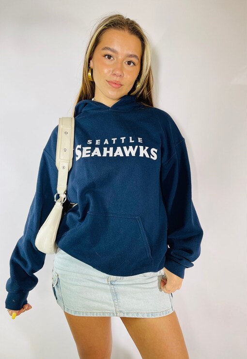 Online Vintage Store  14' NFC Champions Seattle Seahawks Hoodie