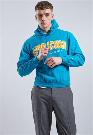 VINTAGE CHAMPION APPALACHIAN COLLEGE HOODIE