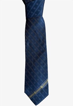 Vintage 80s Gianni Versace Abstract Striped Tie