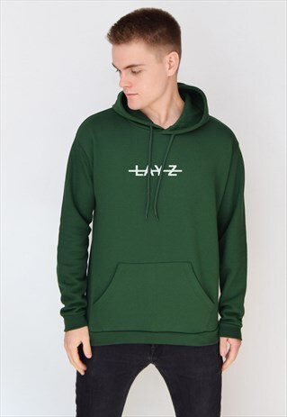 GREEN LAY-Z (WHITE) HOODIE