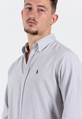 VINTAGE 80S POLO RALPH LAUREN SHIRT / S8592