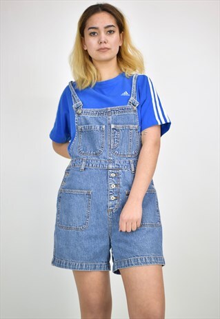 VINTAGE 90'S DENIM DUNGAREES