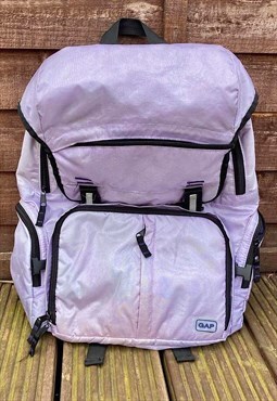 Vintage GAP 1990s lilac purple rucksack bag 