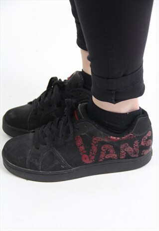 VINTAGE VANS PATTERNED TRAINERS