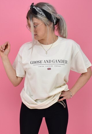 G&G UNISEX NATURAL LTD S/S TEE