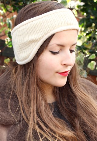 VINTAGE 90S SKI HEADBAND - WINTER WARMER - ONE SIZE FITS ALL