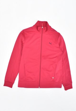 VINTAGE 90'S PUMA TRACKSUIT TOP JACKET PINK