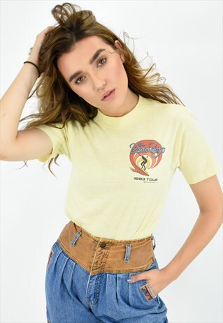 REAL 1983 BEACH BOYS TOUR T-SHIRT