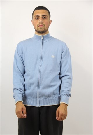 VINTAGE SERGIO TACCHINI BLUE JUMPER