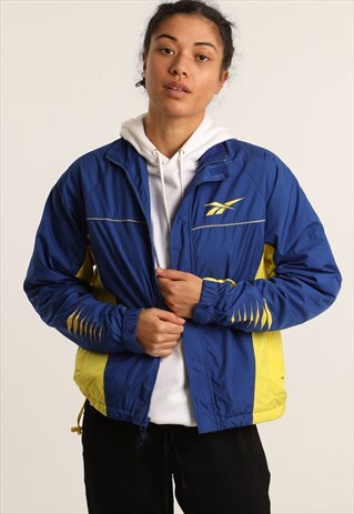 VINTAGE REEBOK PRINTED FESTIVAL JACKET