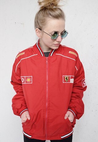 FERRARI VINTAGE 90S BOMBER JACKET
