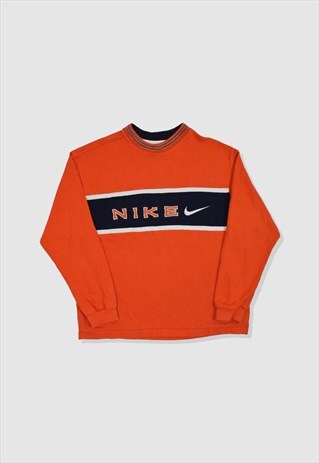 vintage blue nike sweatshirt