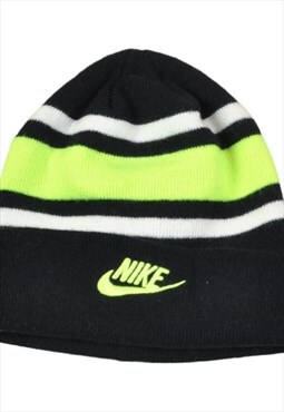 Vintage Youth Nike Beanie Hat Black/Green
