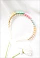 RAINBOW GEM JEWEL HEADBAND