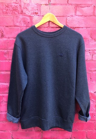 VINTAGE 90'S GREY CHAMPION SWEATSHIRT S