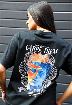 Carpe Diem Graphic Printed T shirt