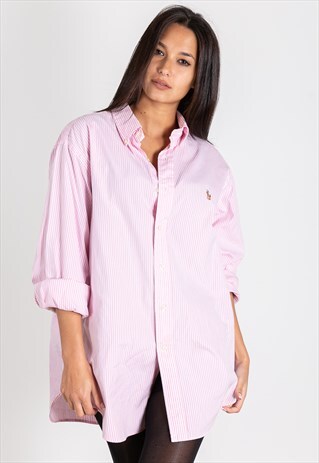 VINTAGE 80S POLO RALPH LAUREN SHIRT / S9506